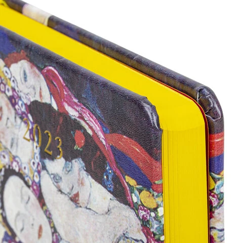 Ежедневник датированный 2023 А5 138x213 мм BRAUBERG "Vista", под кожу,