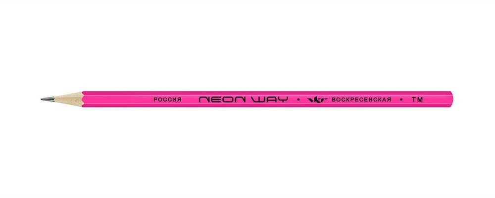 "ВКФ" "Neon way" Карандаш графитный неоновый ТМ (HB) 12 шт. "ВКФ" "Neon way" Карандаш графитный неоновый ТМ (HB) 12 шт.