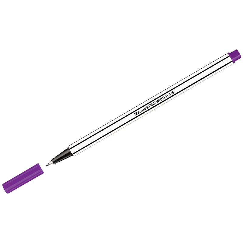 Ручка капиллярная "Fine Writer 045" фиолетовая, 0,8мм 7126