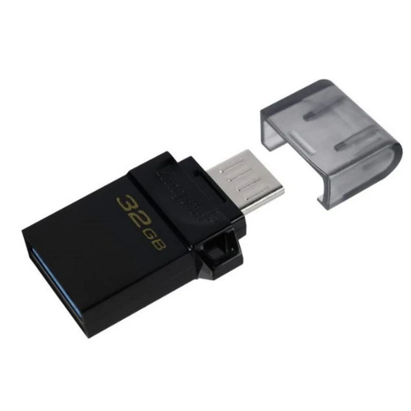 Флеш-память Kingston microDuo 3.0 G2, 32Gb, USB 3.2 G1, mUSB, DTDUO3G2/32GB