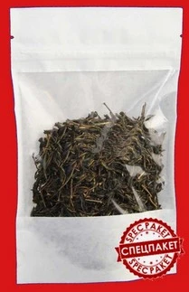 Арт.:108 Пакет дой-пак, бумажный крафт с прозрачным окошком с замком зип-лок.