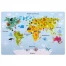Настольное покрытие ПИФАГОР, А3+, пластик, 46x33 см, "Map", 270403