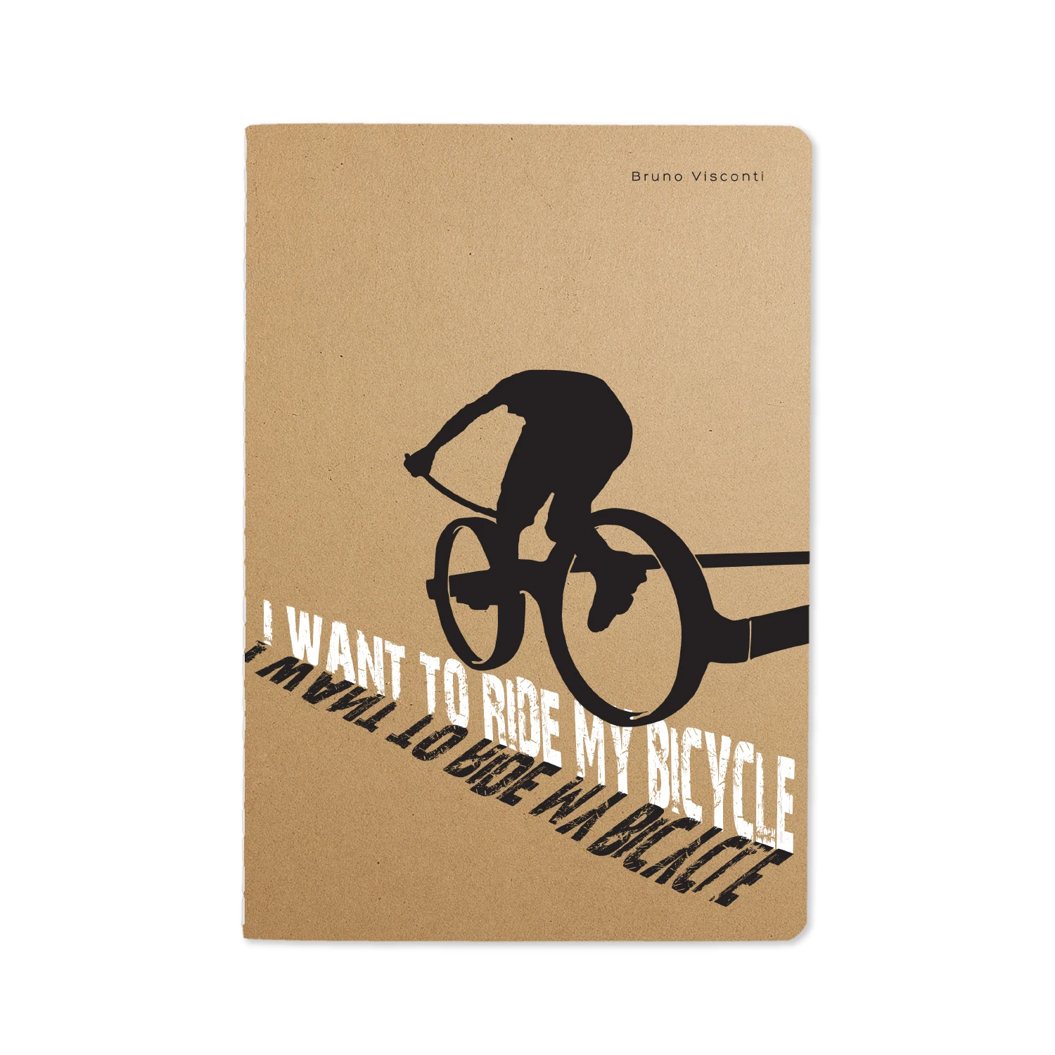 ТЕТРАДЬ А5, Bruno Visconti "BICYCLE", 40л. клетка