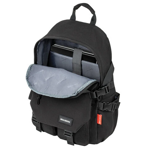 Рюкзак BRAUBERG FUSION универсальный, с отделением для ноутбука, карман-антивор,
