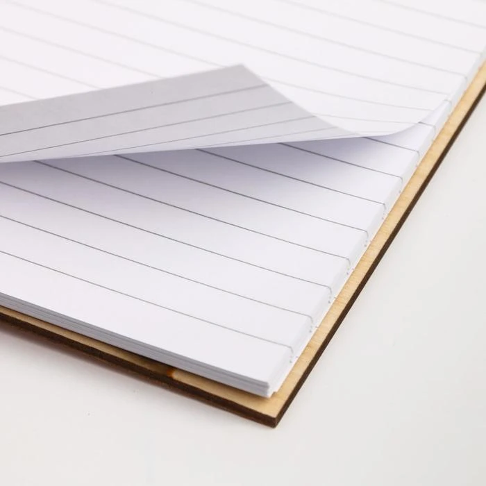 Ежедневник в деревянной обложке «Я здесь БОСС» 96 листов, А5