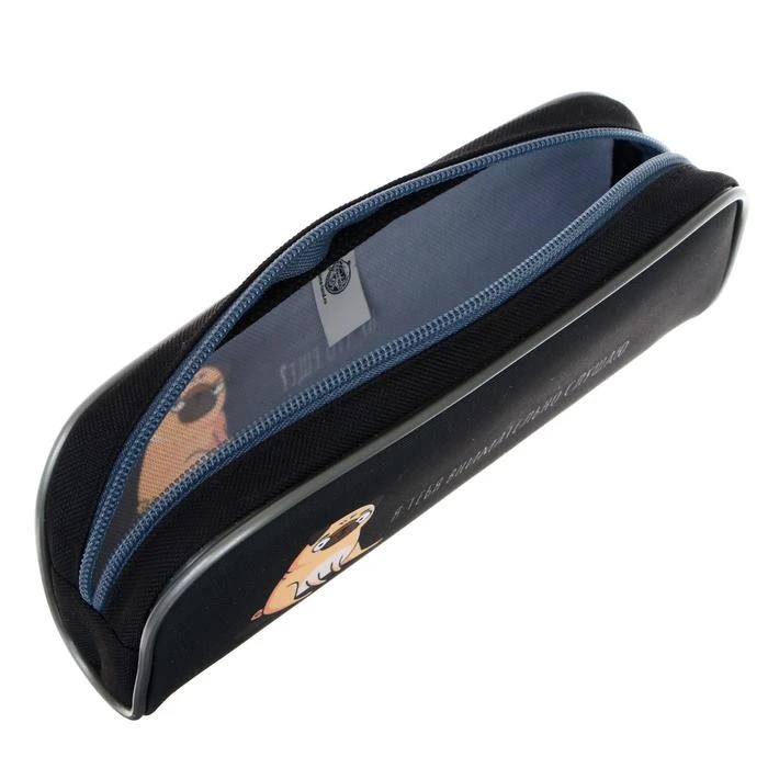 Пенал мягкий 1 отделение Calligrata, 80 х 210 х 40 мм, "Мопс