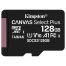 Карта памяти microSDXC 128GB KINGSTON Canvas Select Plus UHS-I U1, 100 Мб/с