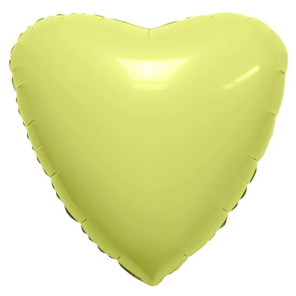 Сердце 738 Мистик Лимон 19"/50см.