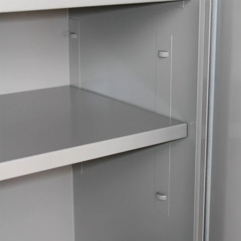 Шкаф металлический для документов BRABIX "KBS-011Т", 613х420х350 мм,