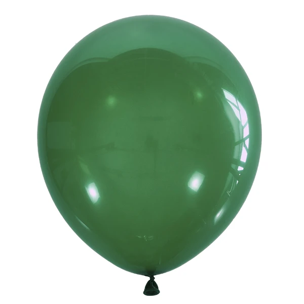 Воздушные шары Декоратор EMERALD GREEN 055, 100 штук, 9"/23см.