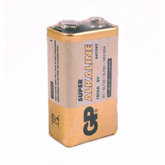 Батарейки GP Super эконом упак 9V/6LR61/Крона алкалин 1шт/уп штр.  4891199006500