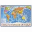 Карта мира политическая 101х70 см, 1:32М, с ламинацией, интерактивная, в тубусе,