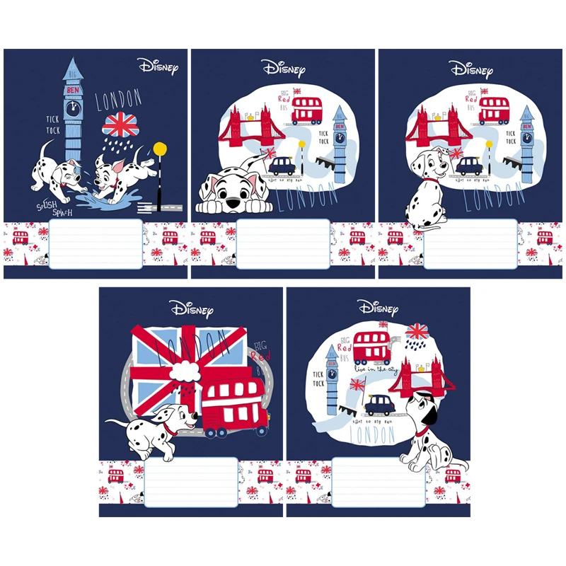 Тетрадь 12л., клетка Hatber "Disney. Далматинцы"