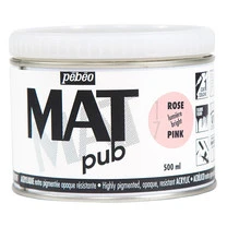 "PEBEO" экстра матовая Mat Pub №1 500 мл 257017 светло-розовый