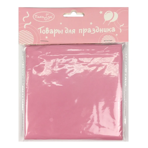 Скатерть полиэтиленовая Pink 121 см X 183 см