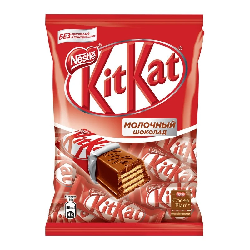 Шоколадный батончик Kit-Kat mini, 169г