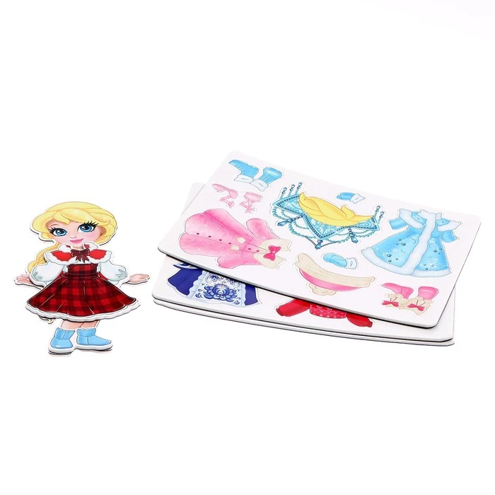 Магнитный набор «Сказочная снегурочка», в коробке