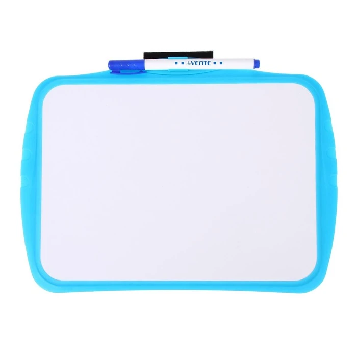 Доска маркерная A4 (29 х 22 см) deVENTE, двусторонняя: без рисунка/клетка, с