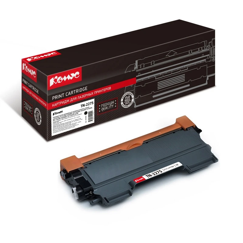 Картридж лазерный Комус TN-2275 чер.пов.емк. для Brother L-2240R