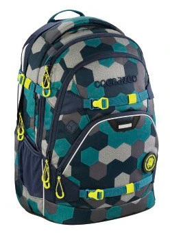 Рюкзак Coocazoo ScaleRale Blue Geometric Melange синий/бирюзовый