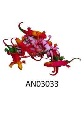 Серия – животные. Набор животных. ЯЩЕРИЦА (меняет цвет) (микс, 60 шт. в шб)