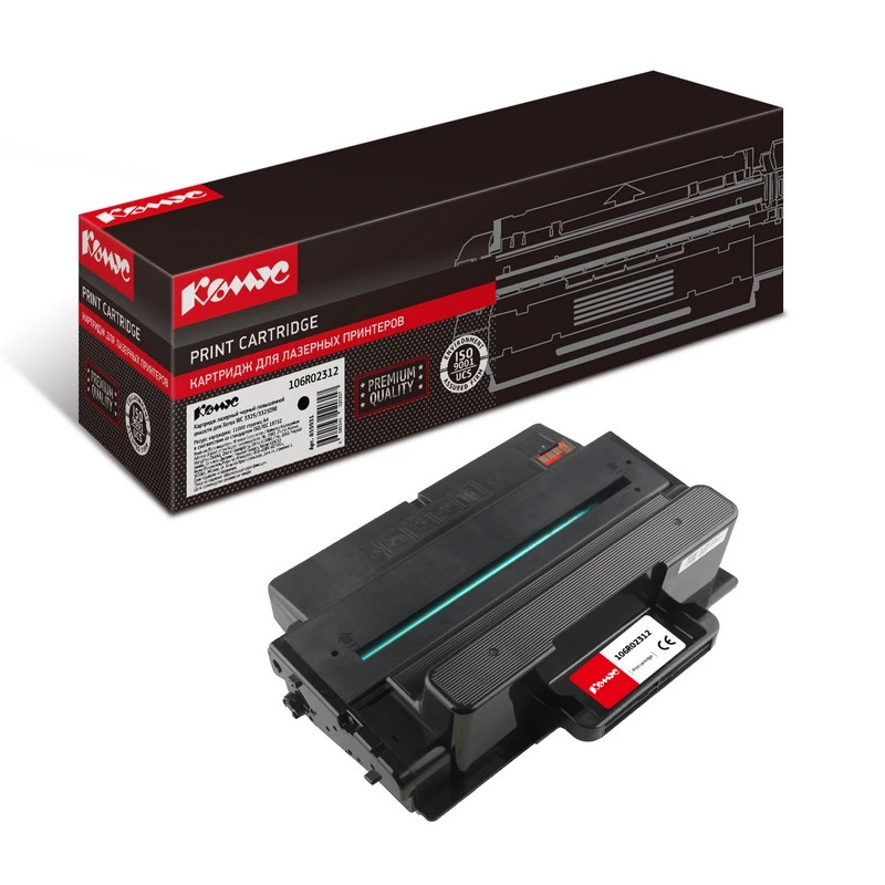 Картридж лазерный Комус 106R02312 чер. пов.емк. для Xerox WC3325