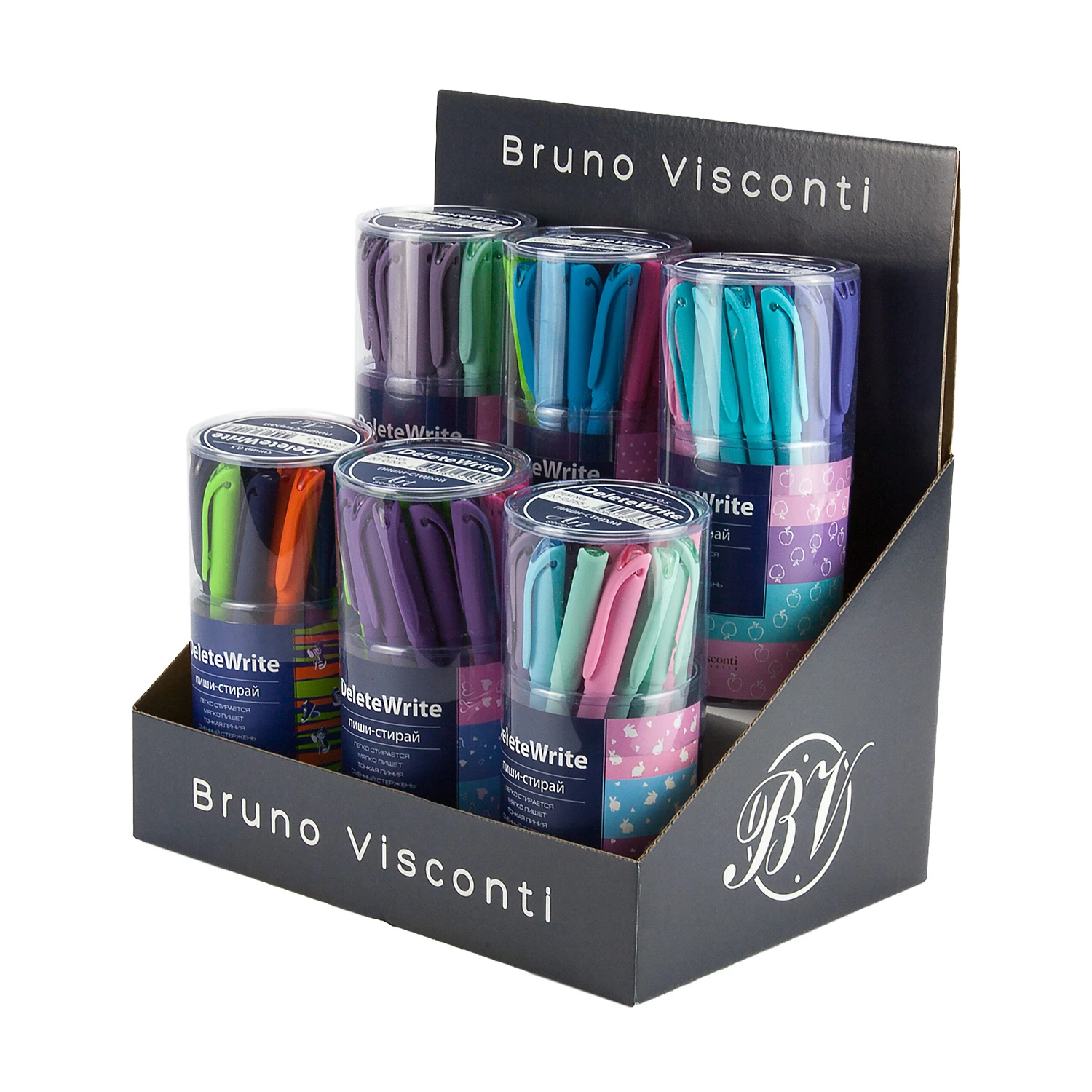 РУЧКА "DeleteWrite" СО СТИРАЕМЫМИ ЧЕРНИЛАМИ 0.5 ММ, СИНЯЯ,В ПРЕПАКЕ НА