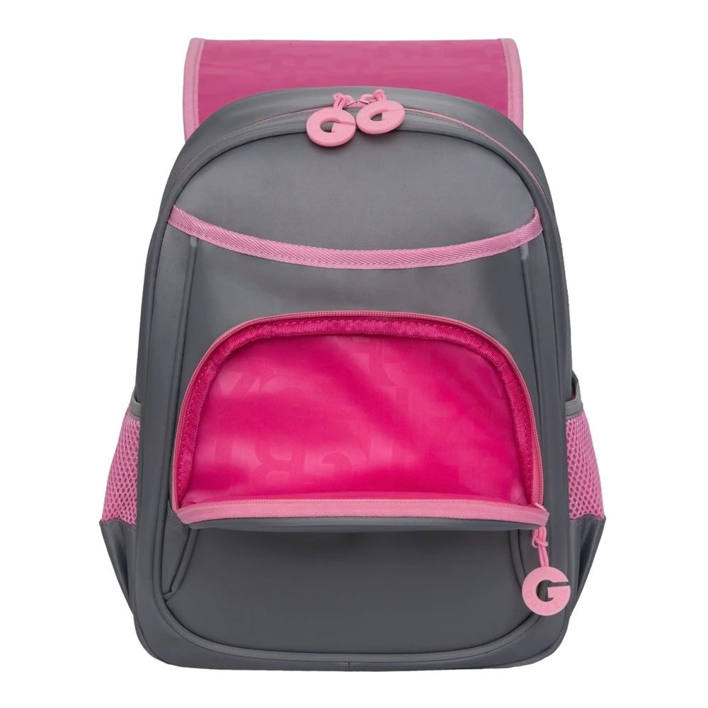 RAk-090-1 Рюкзак школьный (серый)