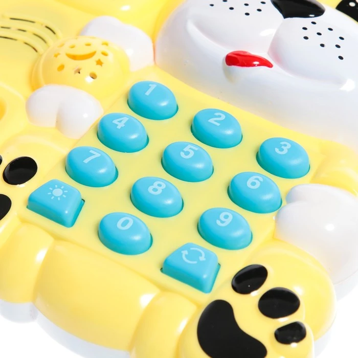 Музыкальный телефон «Любимый щенок», звук, свет Музыкальный телефон «Любимый щенок», звук, свет