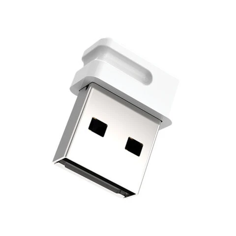 Флеш-диск 64 GB NETAC U116, USB 2.0, белый, NT03U116N-064G-20WH