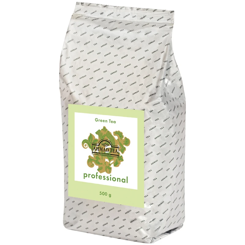 Чай Ahmad Tea "Professional. Green Tea", зеленый, листовой, пакет,