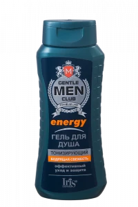 Iris Gentlemen club Гель для душа "ENERGY тонизирующий" 400мл/12шт