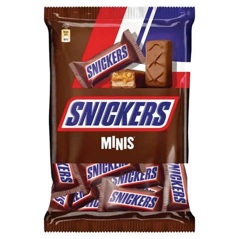 Шоколадные батончики SNICKERS "Minis", 180 г, 2264