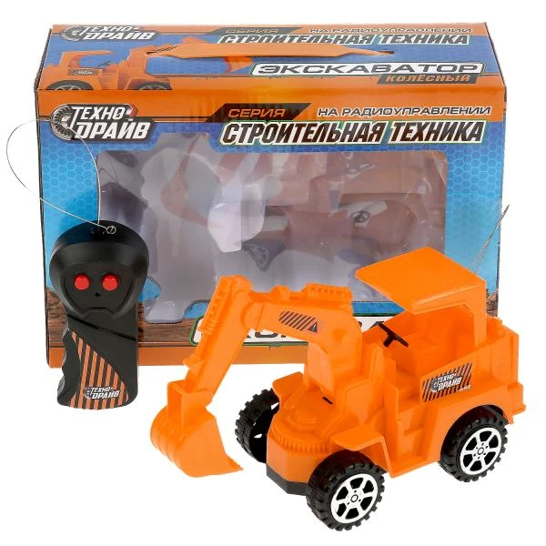 Экскаватор на радиоуправлении в кор. ТМ ТЕХНОДРАЙВ