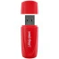 Флеш-диск 8 GB SMARTBUY Scout USB 2.0, красный, SB008GB2SCR