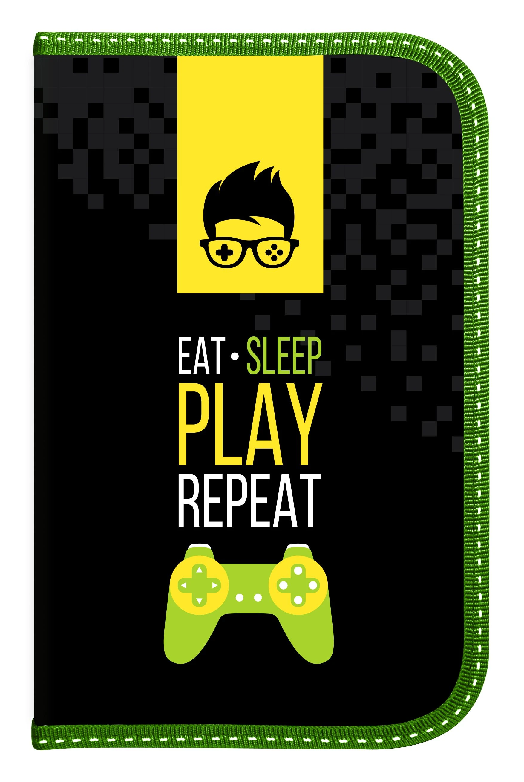 Пенал 1 секц. бол. Schoolformat CHAMPION 190х90х25 картон, полиэстер молния