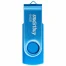 Флеш-диск 64 GB SMARTBUY Twist USB 2.0, синий, SB064GB2TWB