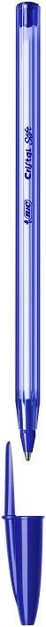 Ручка шарик. BIC CRISTAL SOFT 1,20 мм синий цвет корпуса: синий кругл. корп.