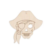 "Mr. Carving" ВД-560 Подвеска фанера d 8 см 9 х 9 х 0.4 см Пират