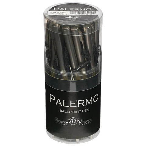 Ручка шариковая BRUNO VISCONTI "Palermo", бежевый металлический