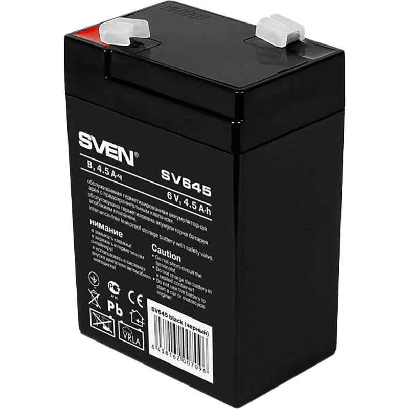 Батарея для ИБП Sven SV 645 (6V 4.5Ah) F1 (SV-0222064)