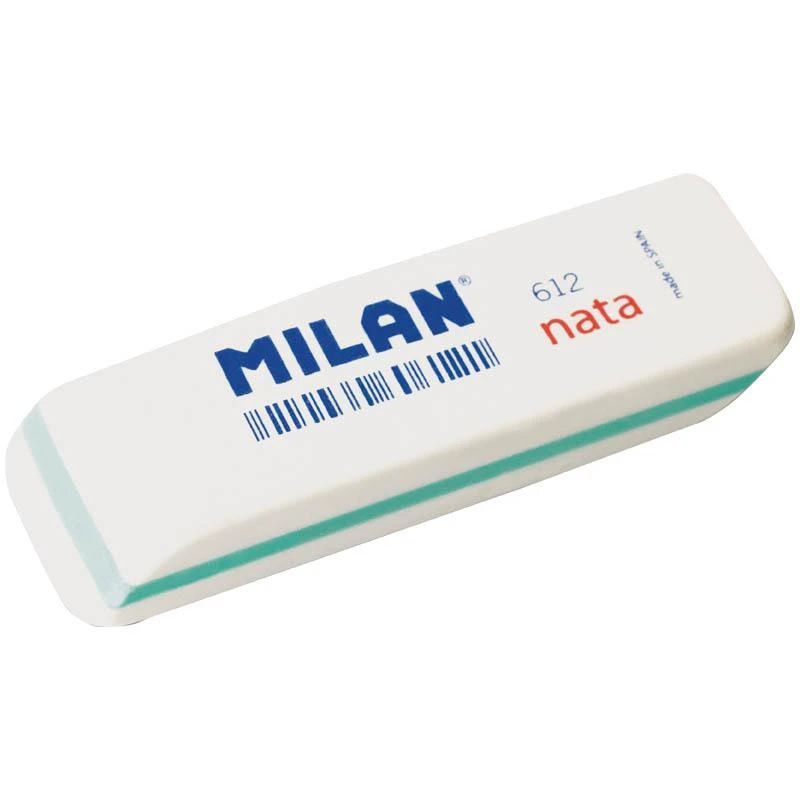 Ластик "Nata 612", скошенный, пластик, 78*23*12мм: CPM612 штр.: 