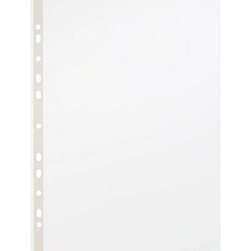 Папка файл-вкладыш А4 Attache,Эконом ,25 мкм100шт./уп.с перф.Россия 972529