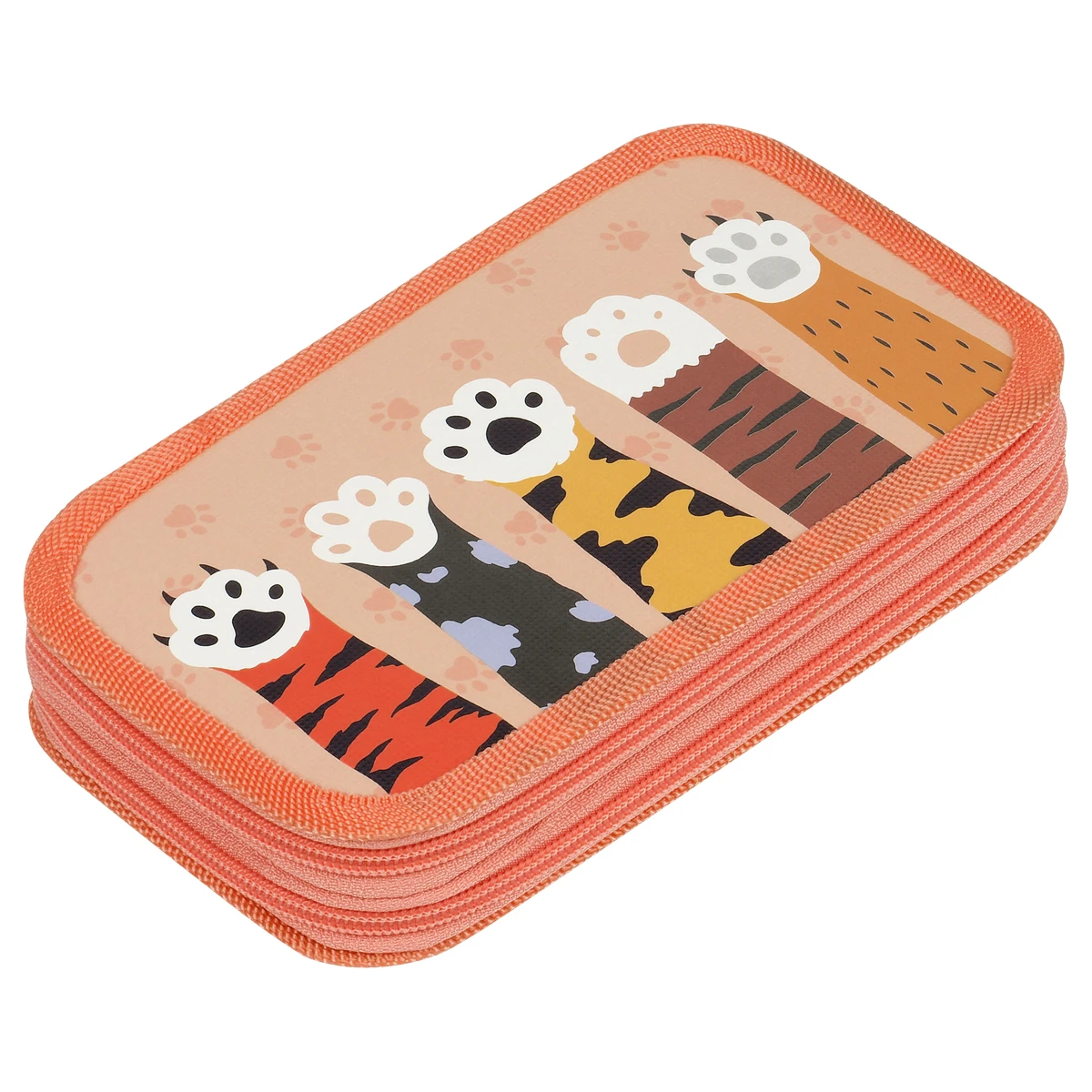 Пенал 2 отделения, 190*105 ArtSpace "Cats", ламинированный картон