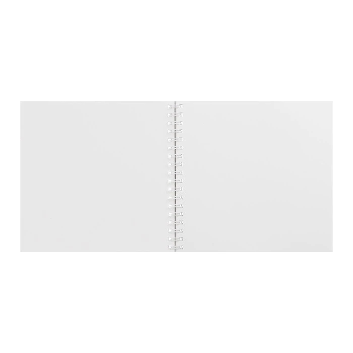 Скетчбук 165 х 165 мм, 40 листов на гребне "Ленивец", твёрдая обложка, Скетчбук 165 х 165 мм, 40 листов на гребне "Ленивец", твёрдая обложка,