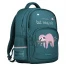 РЮКЗАК БИРЮЗОВЫЙ С ЭРГОНОМИЧНОЙ СПИНКОЙ "PINK SLOTH"