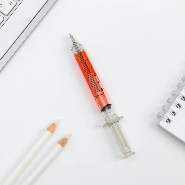 Ручка -шприц «Я тебя вылечу!», на подложке