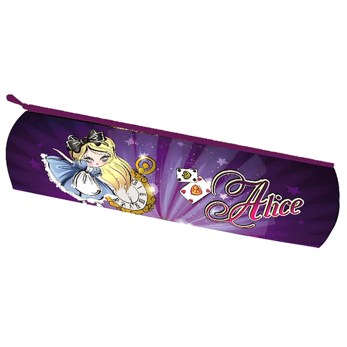 Арт.88550 Пенал объёмный ALICE одно отделение, на молнии 21х4,5х4,5см. Арт.88550 Пенал объёмный ALICE одно отделение, на молнии 21х4,5х4,5см.