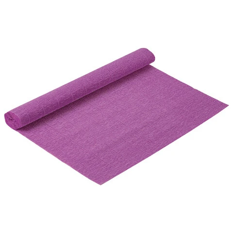 Бумага гофрированная (ИТАЛИЯ) 140 г/м2, орхидея (990), 50х250 см, BRAUBERG