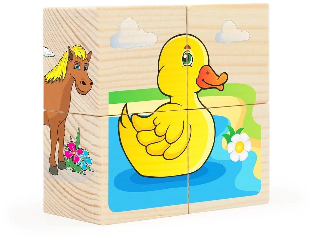 Кубики Игрушки, 4 куб. Кубики Игрушки, 4 куб.